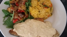 Peixe ao molho de mostarda