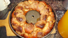 Pão doce de bolinhas