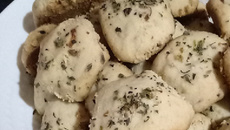 Biscoito de cebola/biscoito temperado