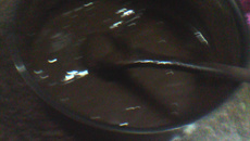 Calda fácil de chocolate