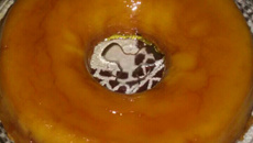 Pudim de mandioca no liquidificador