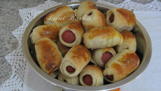 Enroladinho de salsicha