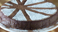 Torta de Chocolate e Café