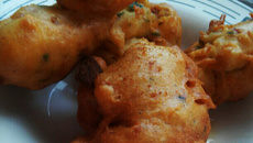 Bolinho de linguiça