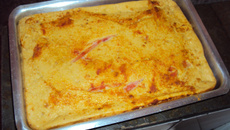 Omelete assado da Juju