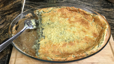 Souflê Especial de Espinafre e Chuchu