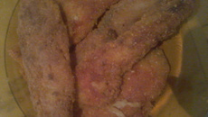 Filé de merluza frito