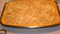 Frango com creme de milho