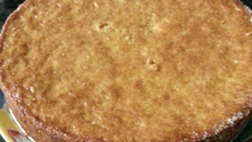 Bolo de laranja molhadinho