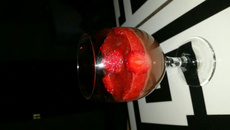 Delícia de chocolate e morango