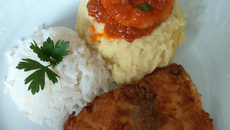 Purê de batata doce com gengibre