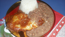 Bife à parmegiana especial