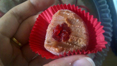 Brigadeiro de cereja