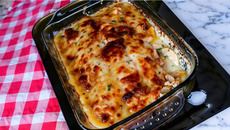 Filé de tilápia assado