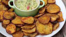 Batata-doce picante na airfryer