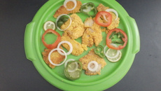 Filé de merluza frito