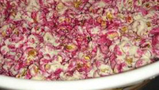 Pipoca doce com groselha