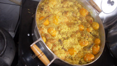 Arroz com pequi