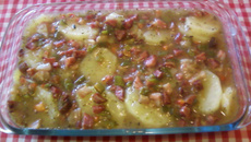 Salada de batata quente