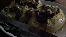 Batata recheada fácil