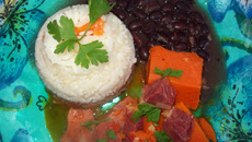 Carne seca com abóbora