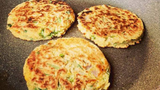 Hambúrguer de grão-de-bico