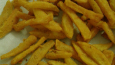 Batata frita empanada