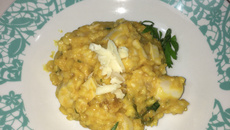 Risoto de abóbora cabotiá