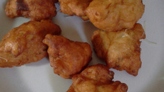 Bolinho de arroz com batata