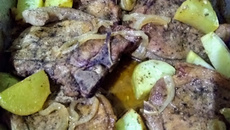 Bisteca de forno ao molho shoyu