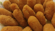 Croquete de Cabeça de Camarão