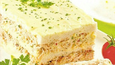 Torta fria de pão integral