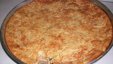 Torta de frango de liquidificador