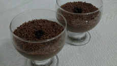 Flan de brigadeiro
