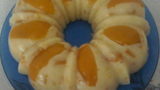 Manjar fácil de pêssego