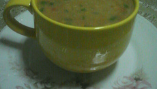 Caldo de feijão cremoso