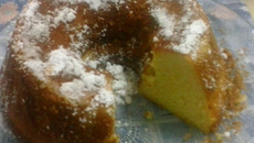 Bolo de laranja sem leite, no lugar suco de laranja