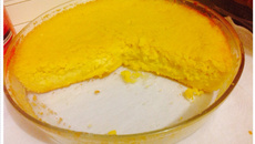 Bolo de milho cremoso de liquidificador