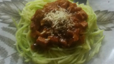 Macarronada de abobrinha