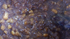 Doce de banana com canela