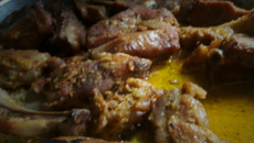 Costelinha suína de forno