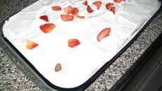 Bolo gelado de morango