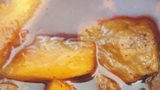 Costela com mandioca