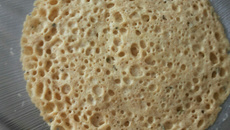 Pão light de micro-ondas