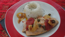 Filé de salmão da Angelina