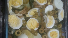 Salada de bacalhau
