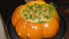 Carne de sol na moranga