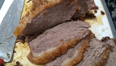 Picanha ao trigo no forno