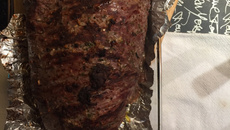 Picanha invertida ao forno