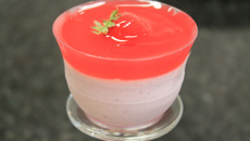 Mousse de morango